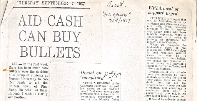 aid cash can buy bullets