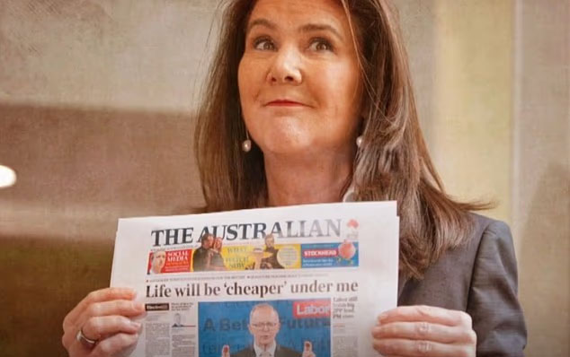 A person holding a newspaper AI-generated content may be incorrect.